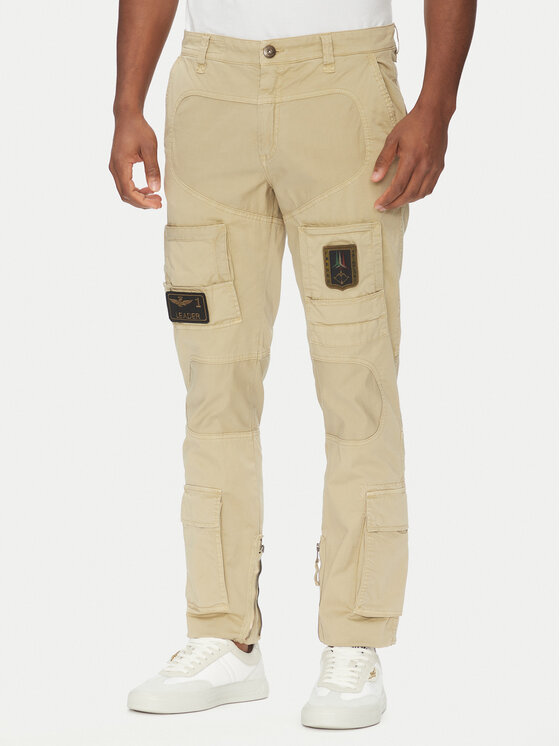 

Брюки прямого кроя 251PA1387CT1493 Aeronautica Militare, бежевый