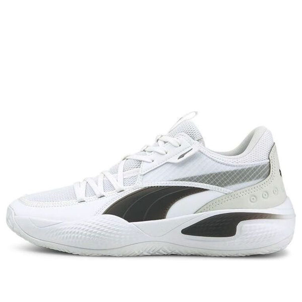 

Кроссовки court rider team 'white black' Puma, белый