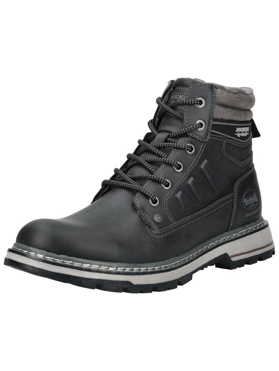 

Ботинки на шнуровке Dockers by Gerli, Black