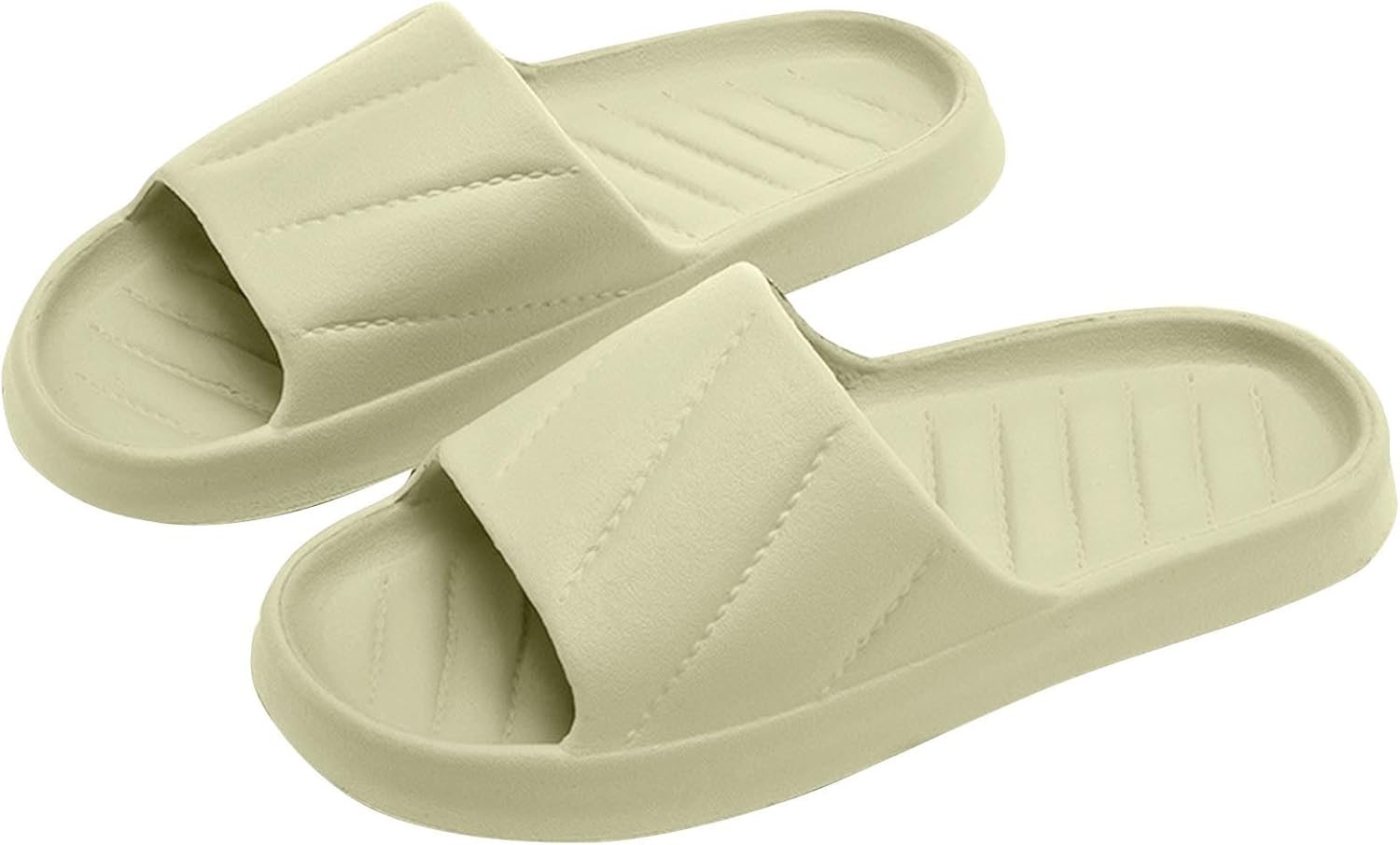 

Легкие ультрабыстро-сохнущие тапочки для женщин и мужчин, нескользящие душевые тапочки, комфортные домашние тапочки для внутри дома и общежитий Generic, зеленый