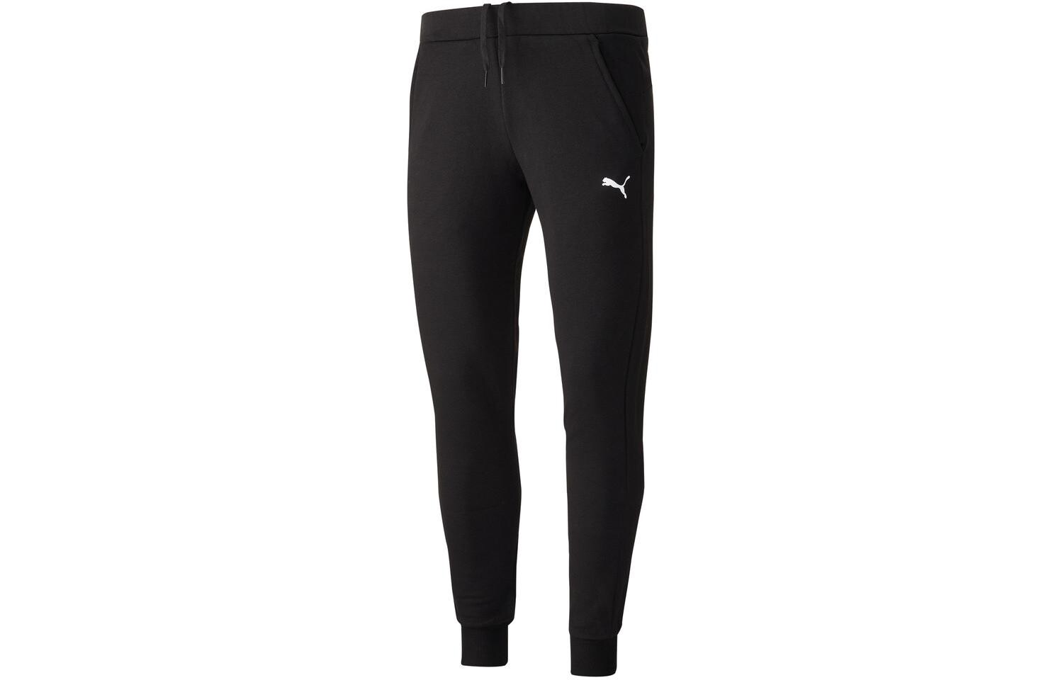 

Трикотажные спортивные штаны мужские черные Puma, черный