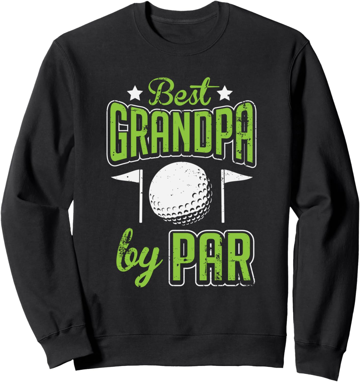 

Лучший дедушка от Par Милая толстовка ко Дню отца Grandpa'S Golfing Designs, черный