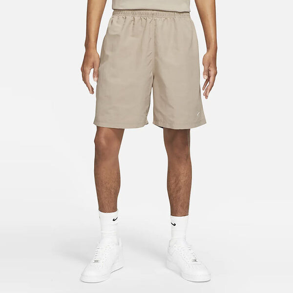 Шорты men's swoosh logo embroidered solid color loose shorts brown Nike, мультиколор — фото 3