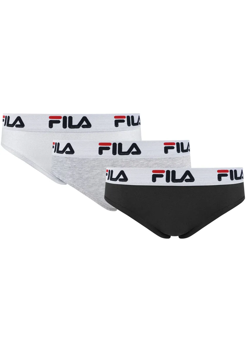

Трусики-бразильянки Fila (упаковка, 3 шт), Женские бразильянки 3 шт, цвет Mi