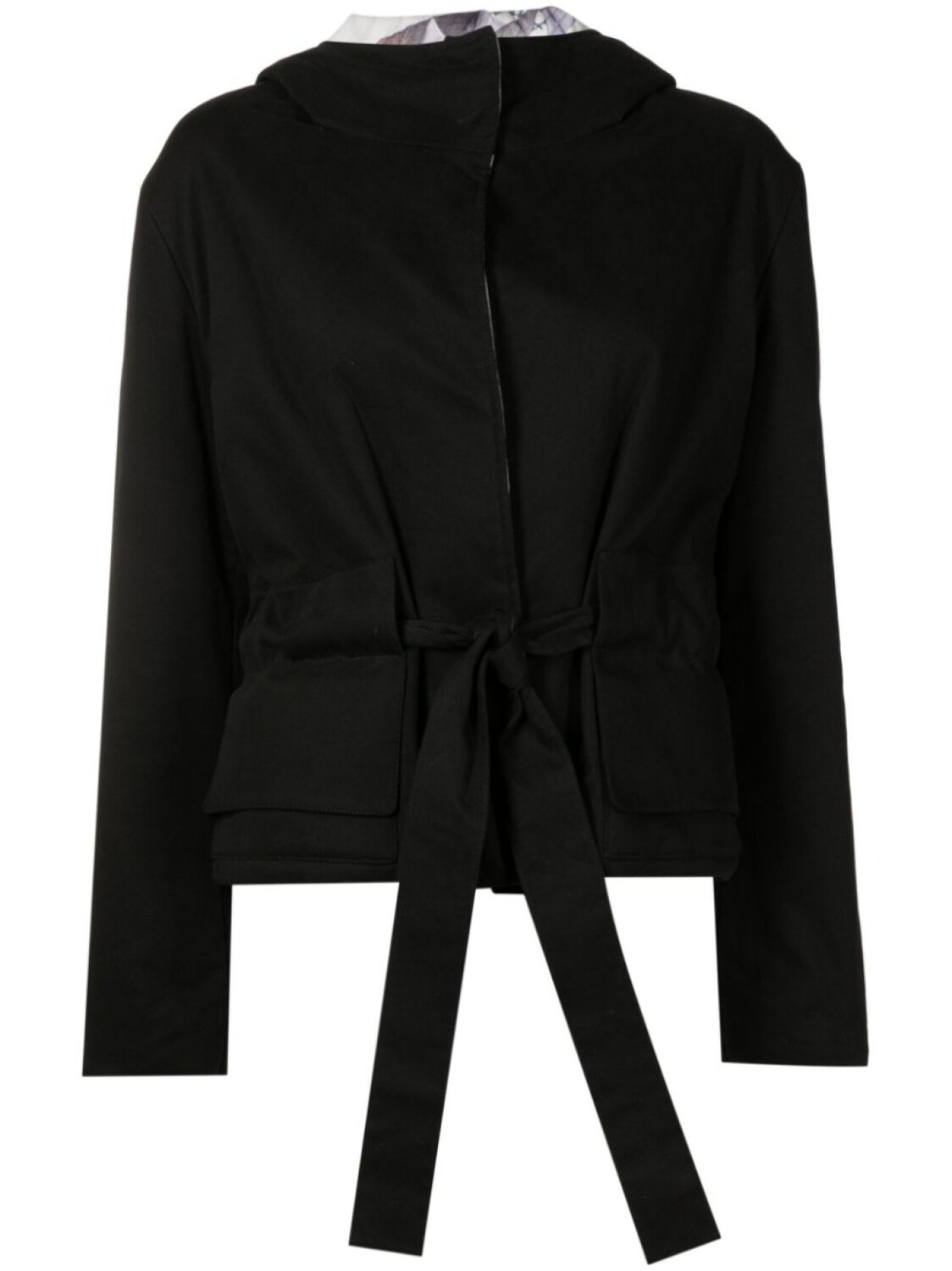 

Двусторонняя куртка с капюшоном Gloria Coelho, черный