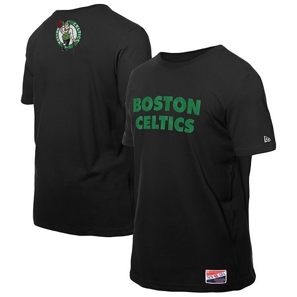 

Мужская черная футболка Boston Celtics Premium Wordmark New Era