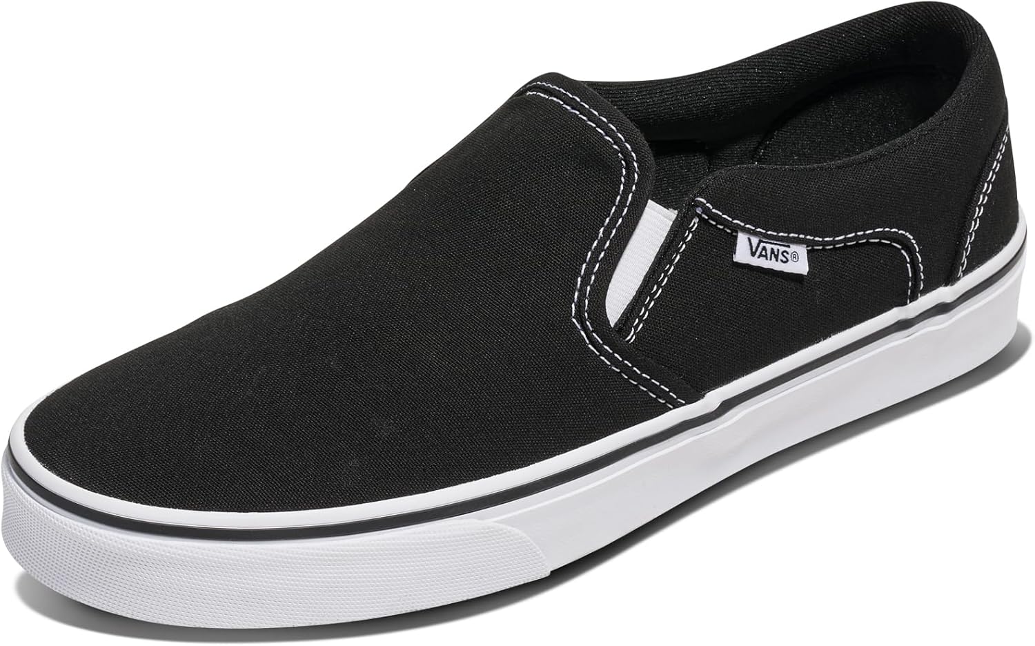 

Мужские слипоны Vans Asher, белый/черный