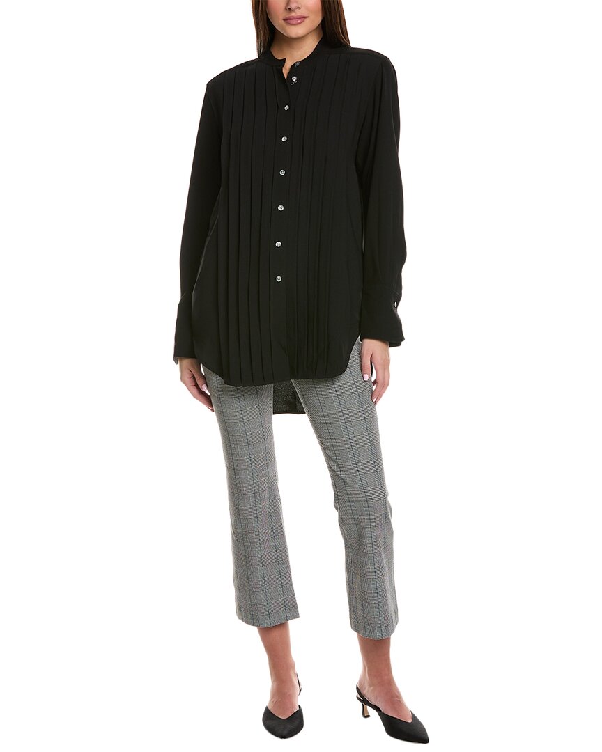 

3.1 Плиссированная рубашка Phillip Lim 3.1 Phillip Lim, черный