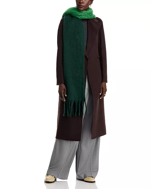 

Двухцветный шарф Lulla с цветовыми блоками Aqua, зеленый