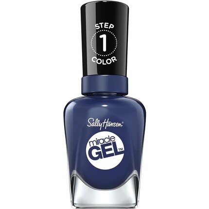 

Sally Hansen Miracle Гель-лак для ногтей Гель-лак для домашнего маникюра Midnight Blue оттенки 14,7 мл