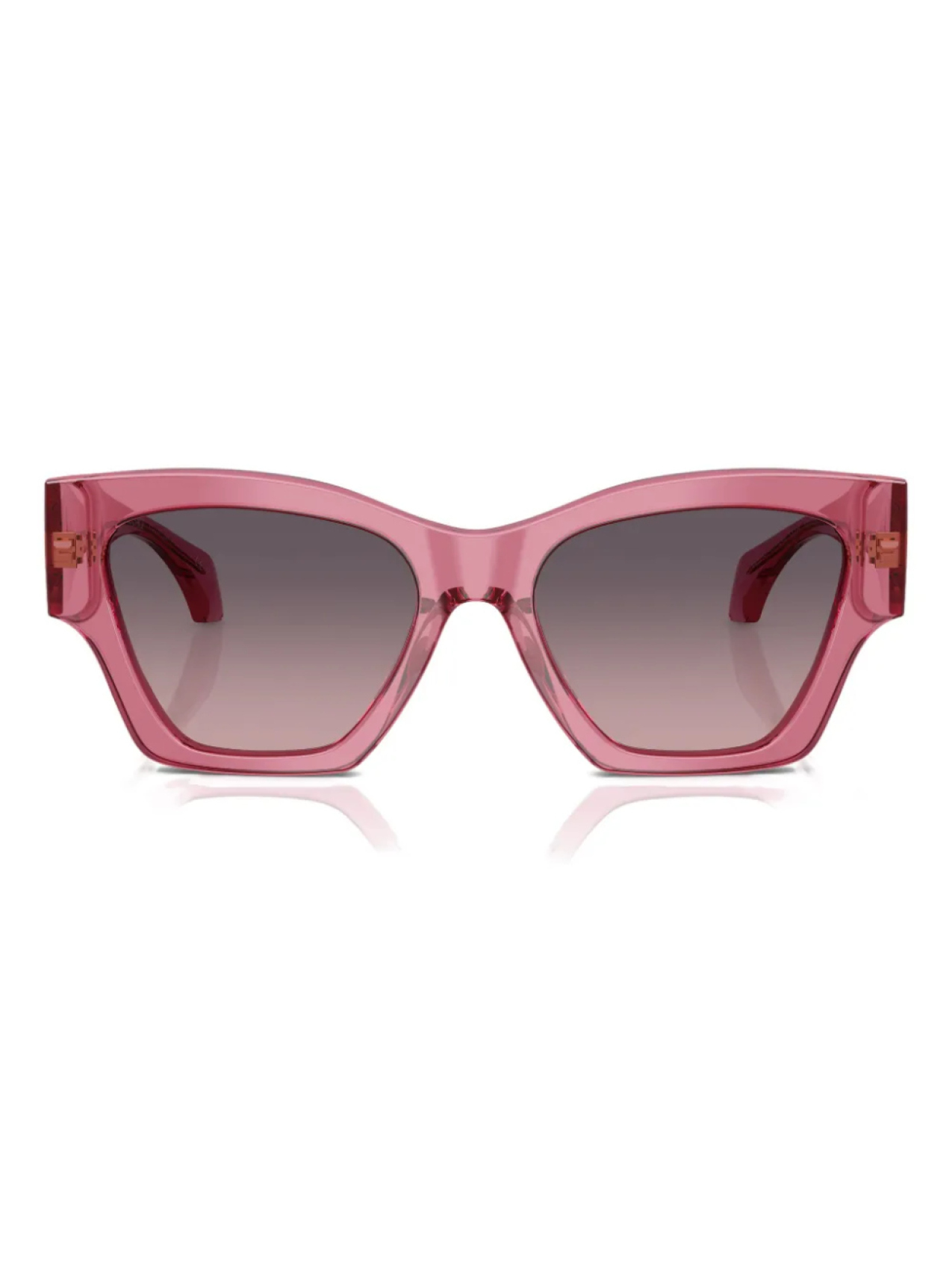 

Солнцезащитные очки «кошачий глаз» Versace Eyewear, розовый