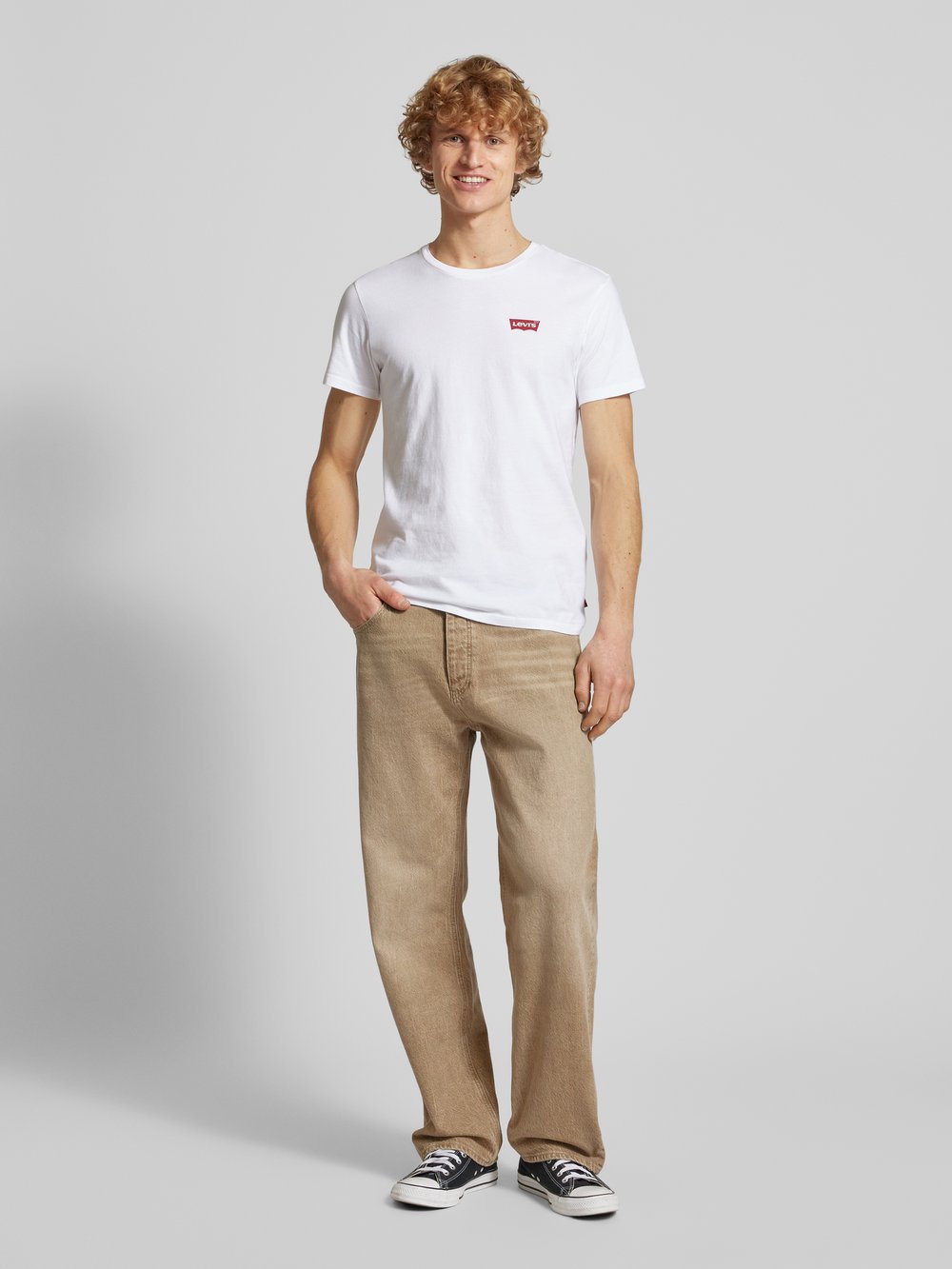 

Футболка с этикеткой в ​​упаковке 2 шт Levi's, белый