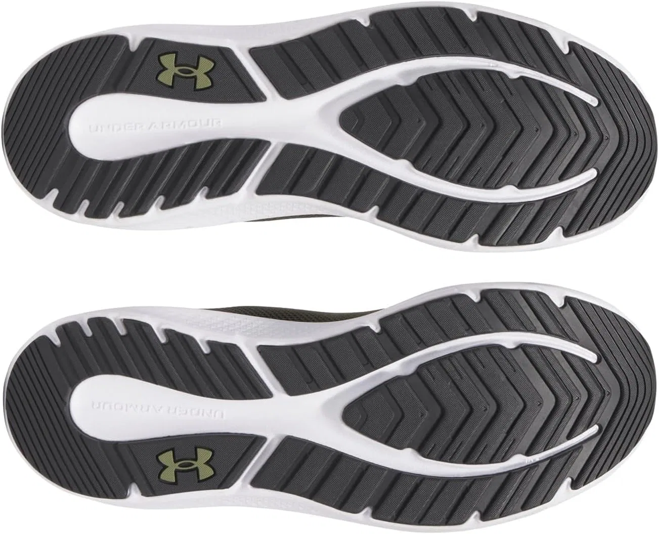 Кроссовки Under Armour Charged Pursuit 4 для мужчин, черный/зеленый — фото 3
