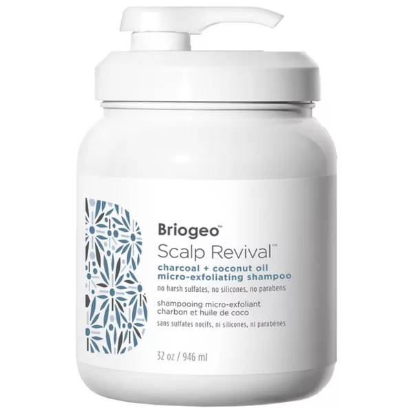 

Шампунь-Скраб для кожи головы Scalp Revival с микроотшелушивающим углем и кокосовым маслом Briogeo, объем 908 мл