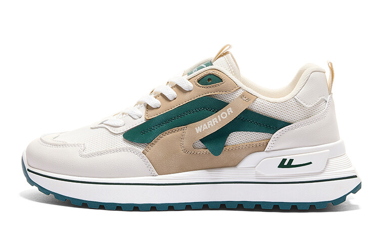 

Кроссовки WARRIOR Lifestyle Shoes Men Low-top Beige/Khaki/Green, зеленый