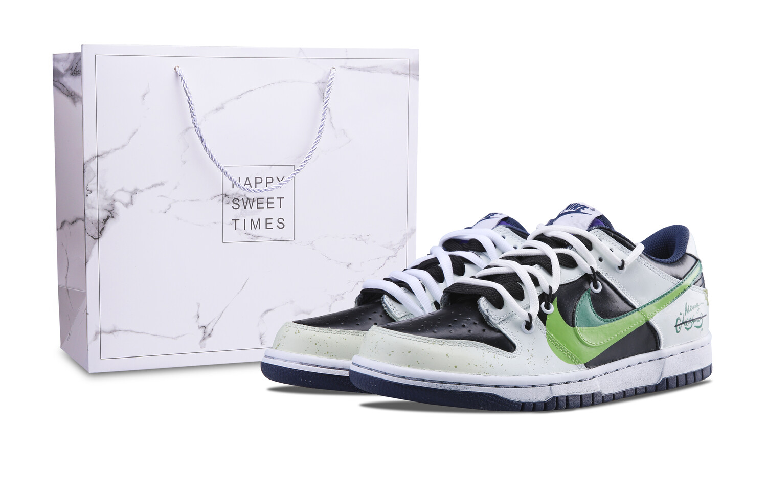 

Кроссовки Nike Dunk Skateboard Shoes Women's Low-Top White, Черный, Кроссовки Nike Dunk Skateboard Shoes Women's Low-Top White