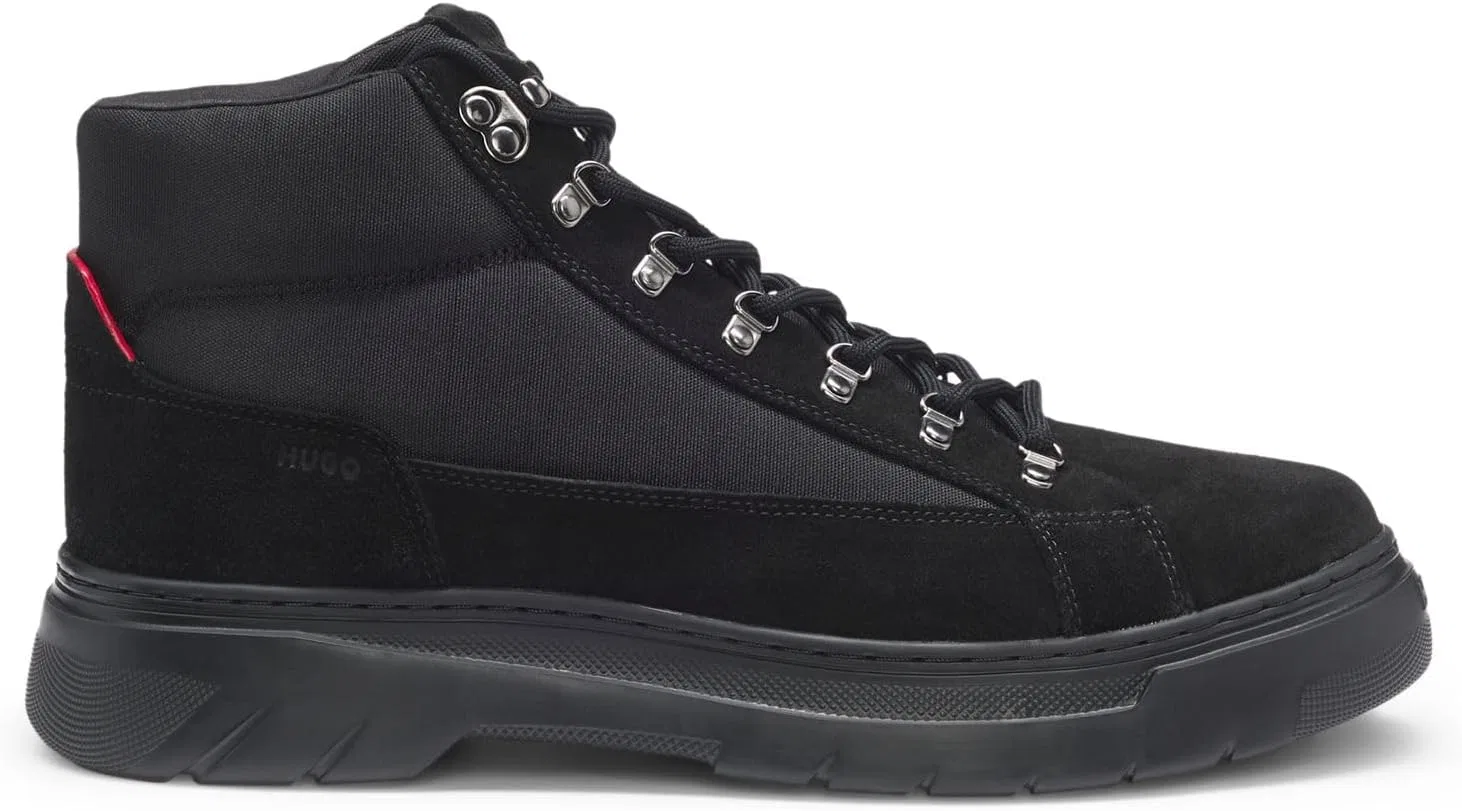 HUGO Urian_halb_sdny 10274847 01 Мужские ботильоны, Black