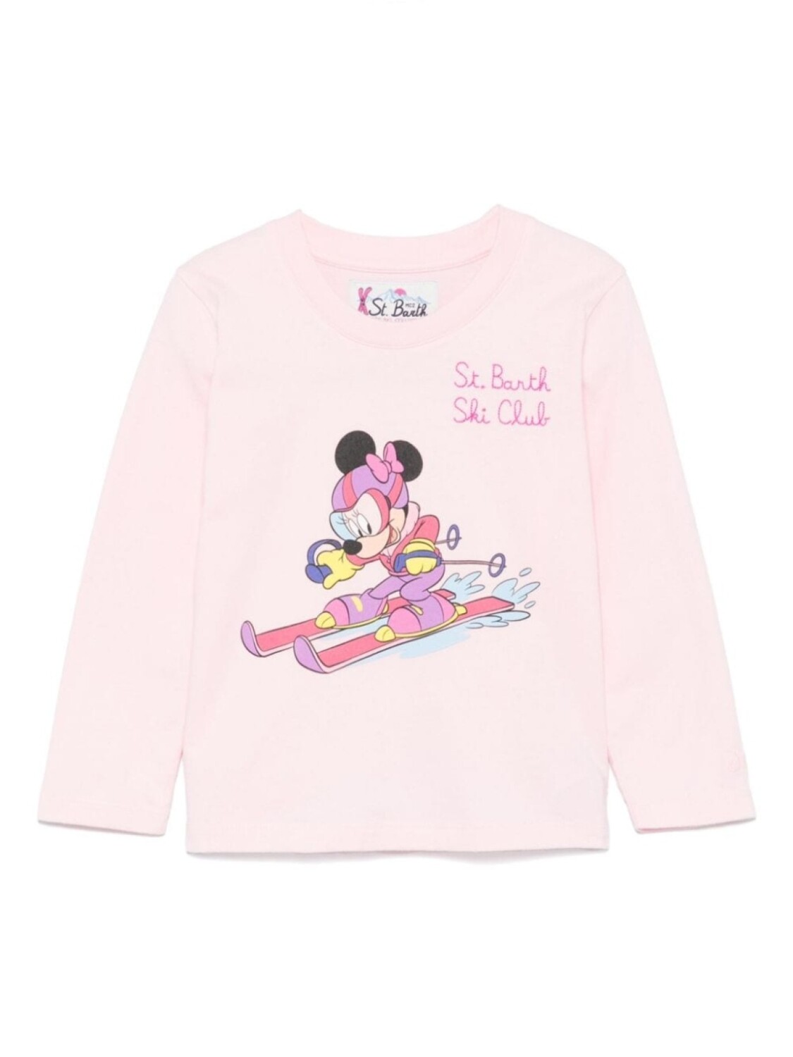 

MC2 Saint Barth Kids футболка Penny из коллаборации с Disney, розовый