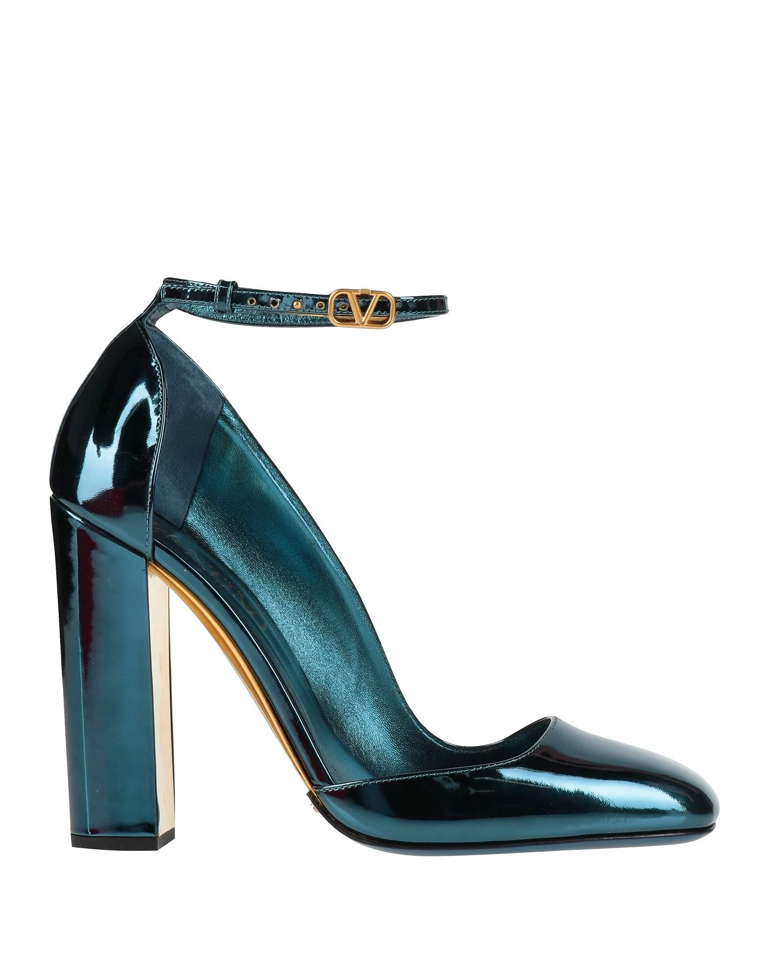 Туфли 11. Valentino Garavani, глубокий бирюзовый