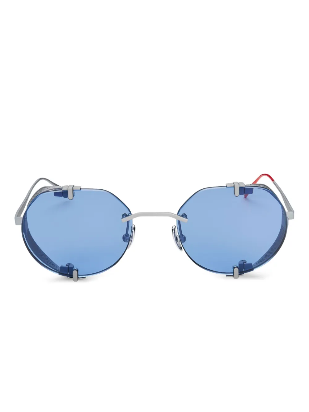 

Солнцезащитные очки Uttar в геометрической оправе Vysen Eyewear, серебряный