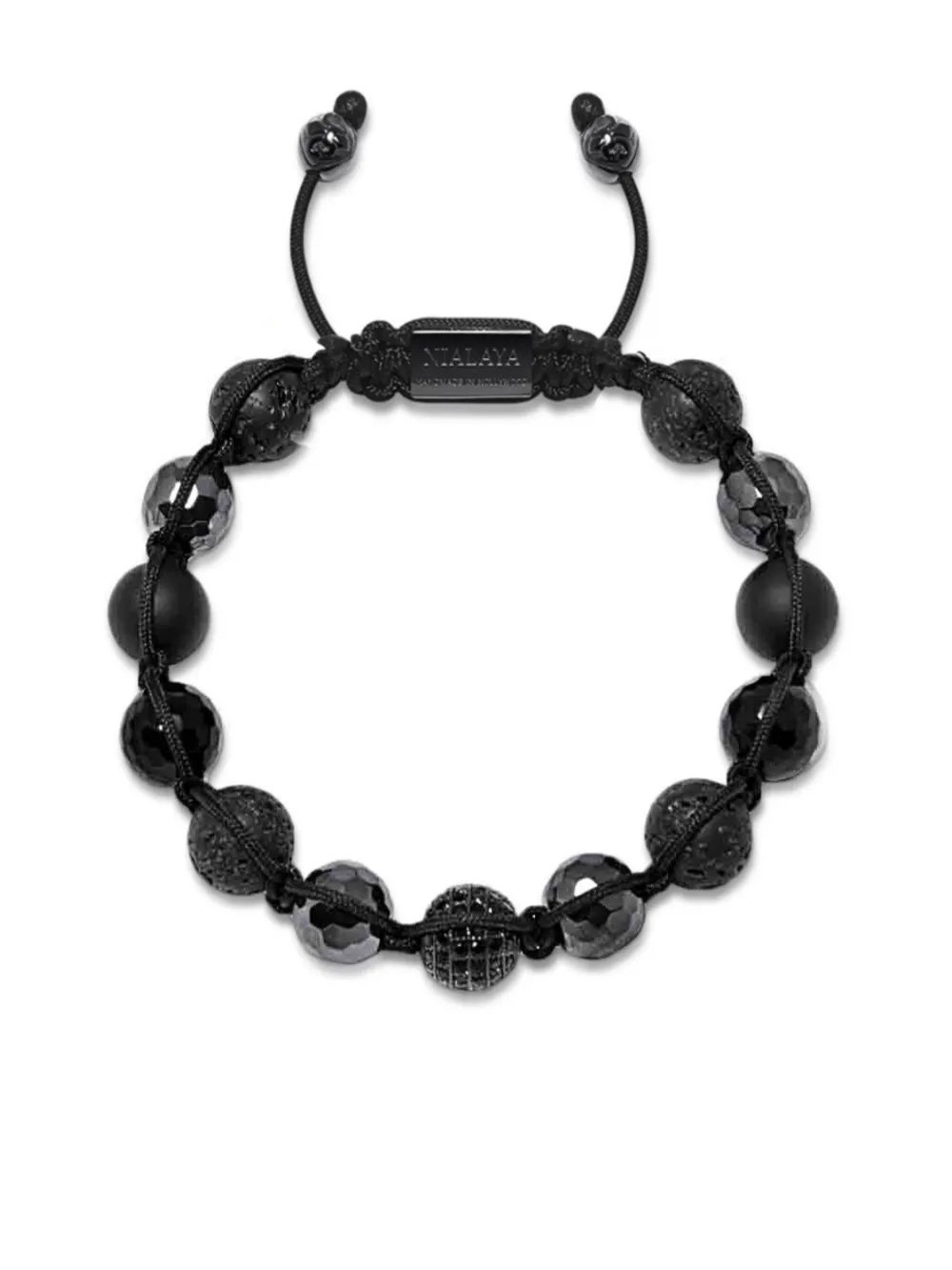 

Браслет из бусин Nialaya Jewelry, черный