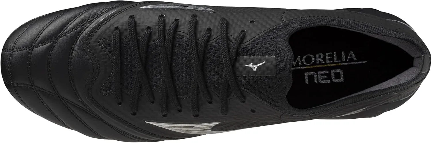 Футбольные бутсы Mizuno Men's Morelia Neo IV Beta Elite, черный — фото 4