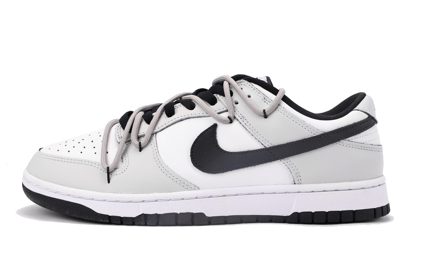 

Кроссовки Nike Dunk Skateboarding Shoes Unisex Low-top Dark Gray, светло-серый
