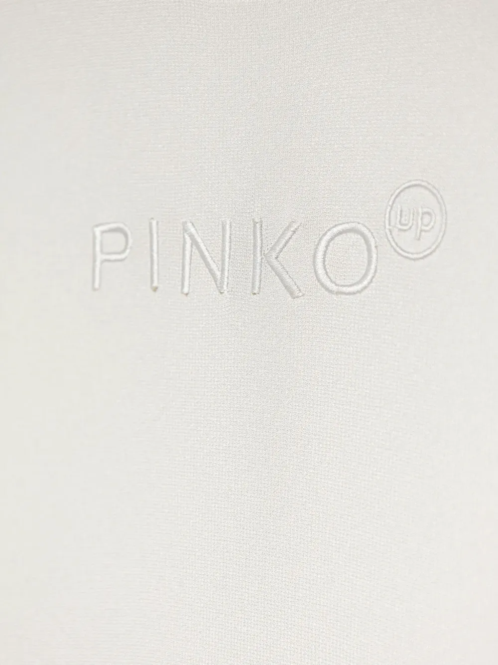 Свитер с вышитым логотипом Pinko Kids, нейтральный — фото 3