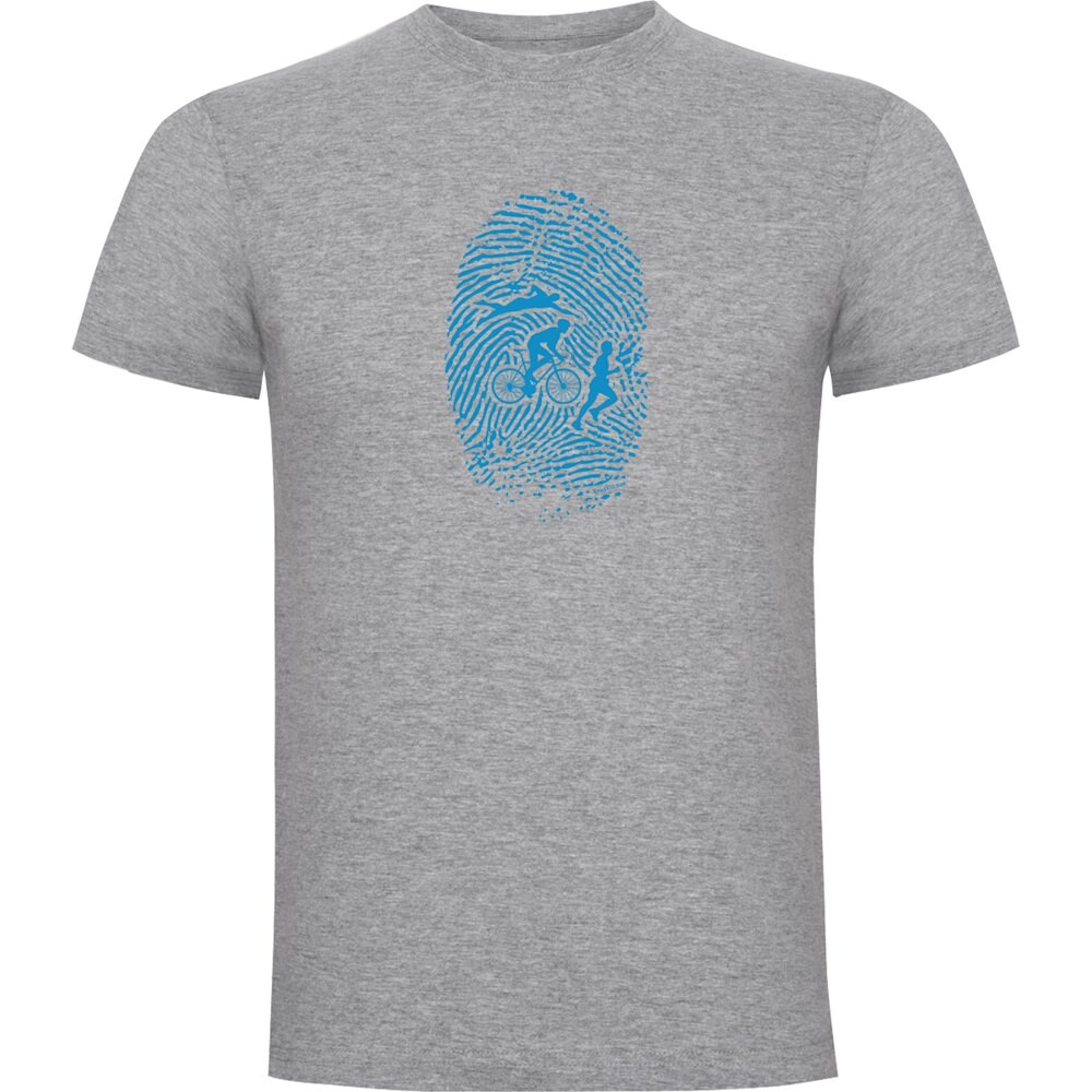 

Футболка Kruskis Triathlon Fingerprint, серый