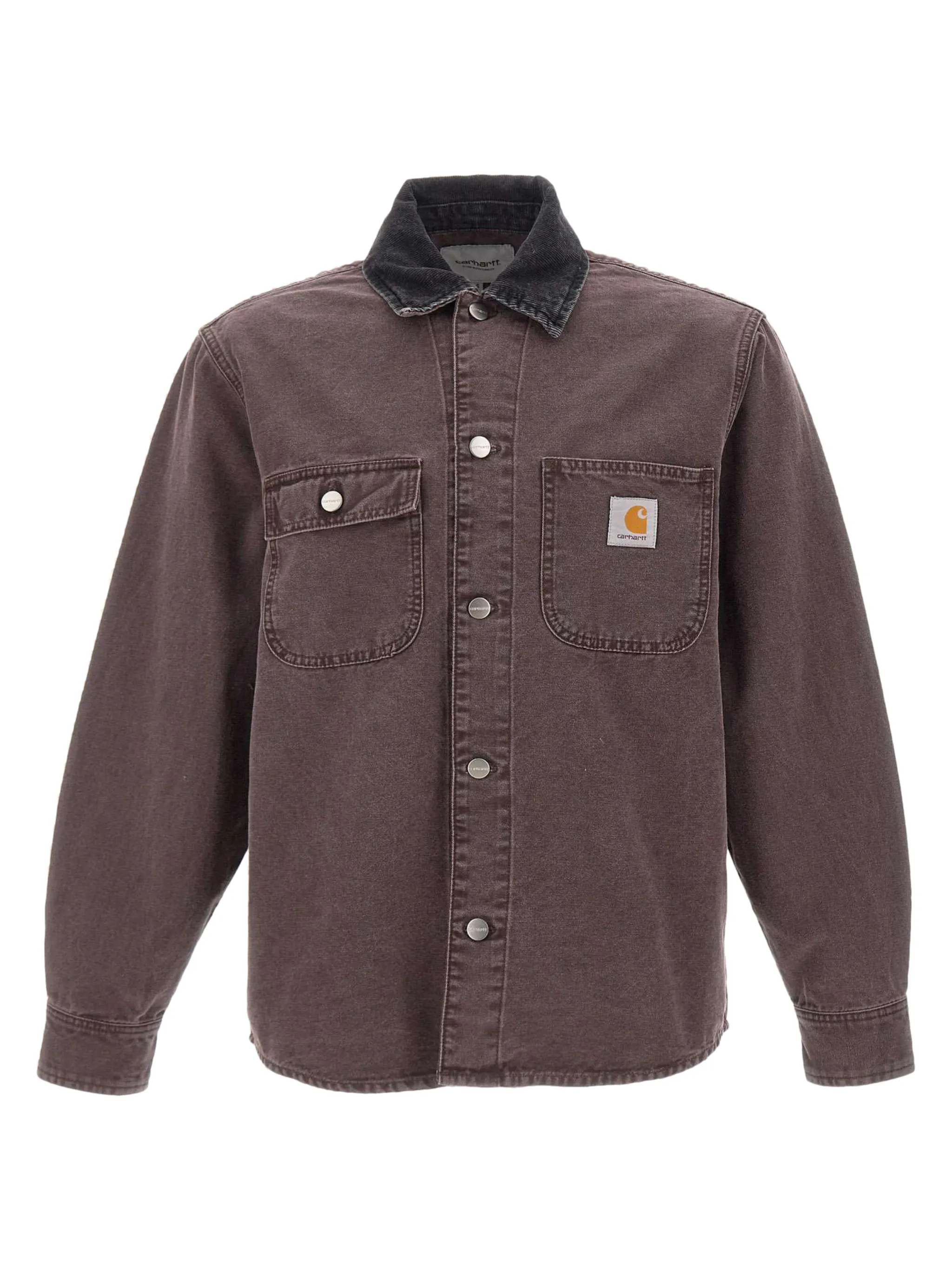 

Куртка-рубашка с нашивкой с логотипом Carhartt Wip, фиолетовый