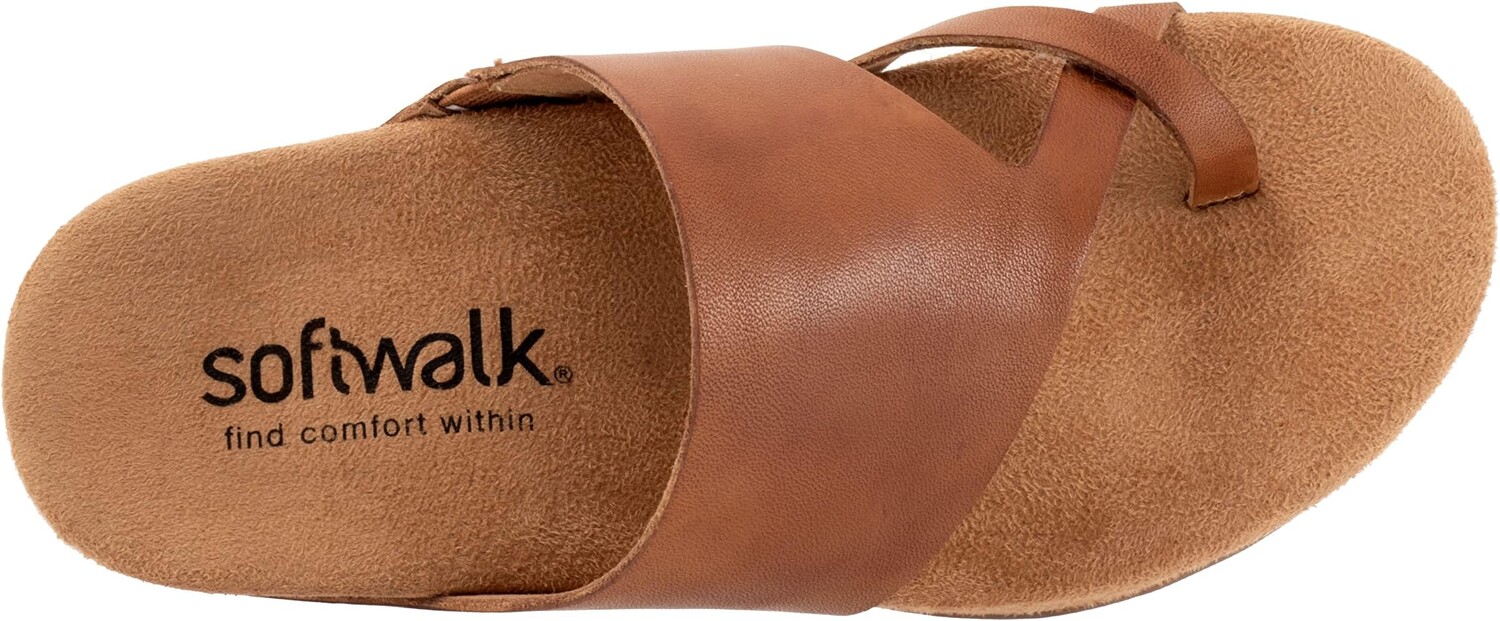 Сандалии на плоской подошве Blaine SoftWalk, цвет Luggage — фото 2