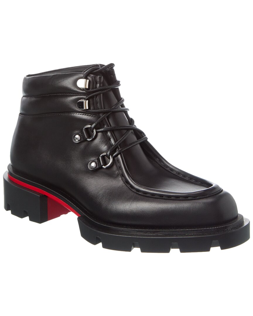 

Christian Louboutin Наши кожаные ботинки Pabelito, черный
