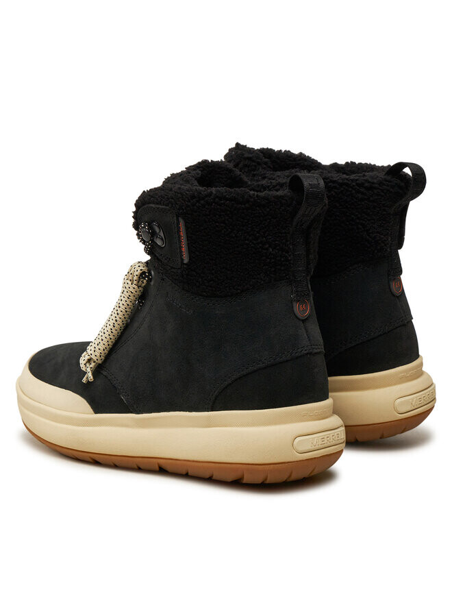Зимние ботинки женские Merrell Marquette Thermo Lace замшевые, черный — фото 3