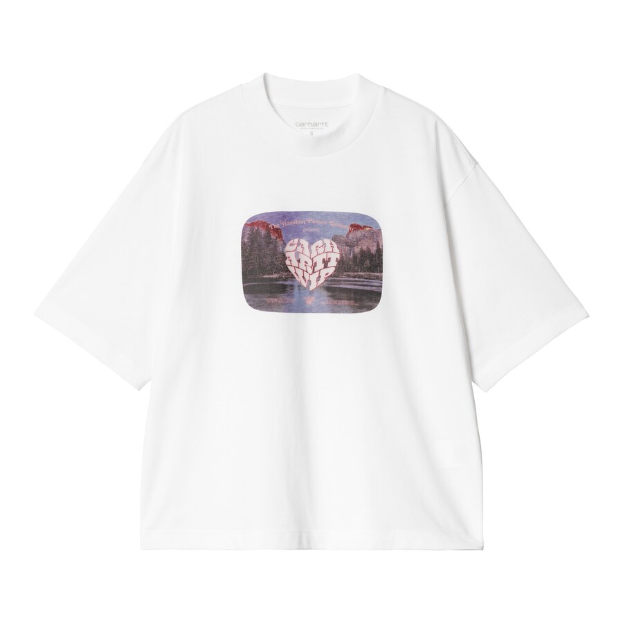 

Рубашка Carhartt WIP Greatest Flicks Tee, белый