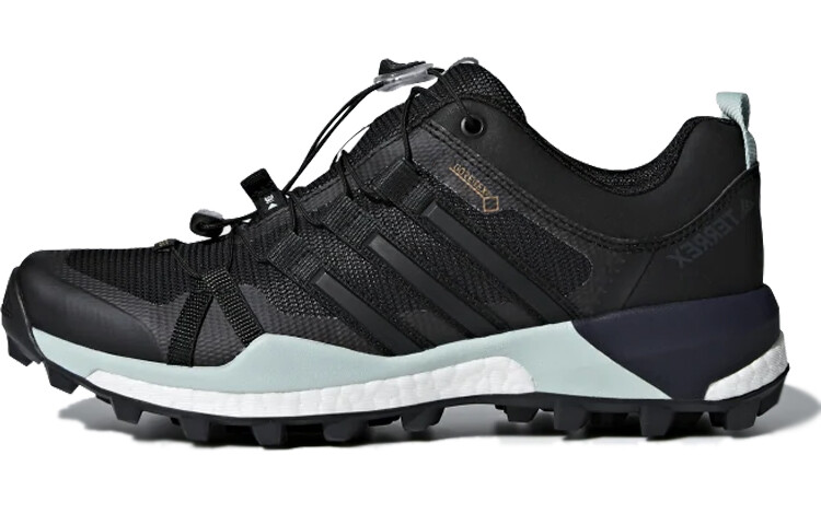

Кроссовки Terrex Skychaser женские с низким верхом, черные/зеленые Adidas
