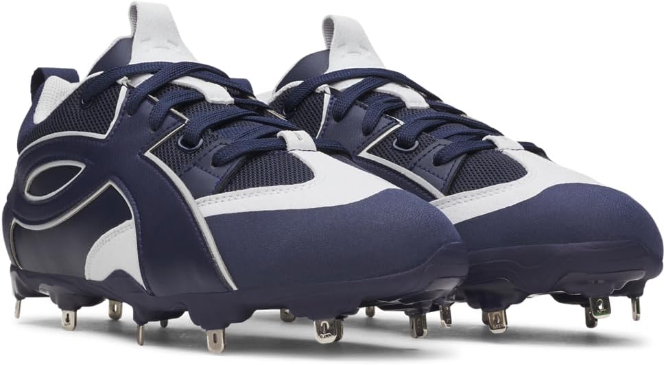Under Armour мужские бейсбольные бутсы Yard Icon Mt, (410) Midnight Navy/Midnight Navy/Midnight Navy — фото 2