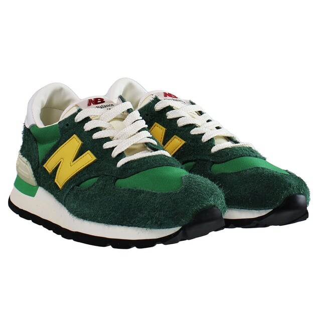 Мужские зеленые кроссовки New Balance 990v1 New Balance, зеленый — фото 2