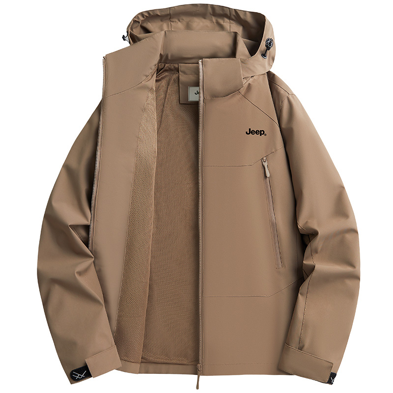 

Jeep Городская куртка для путешествий и поездок унисекс, Khaki (Unlined Jacket)