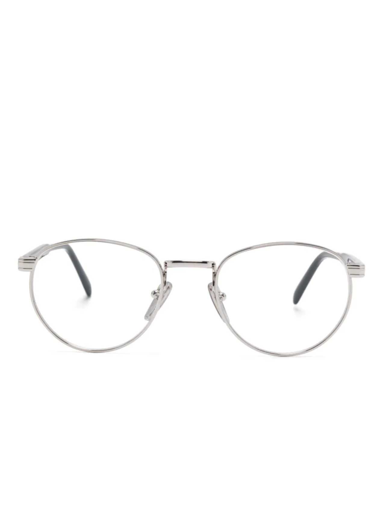 

Очки Prada Eyewear в круглой оправе, серебряный