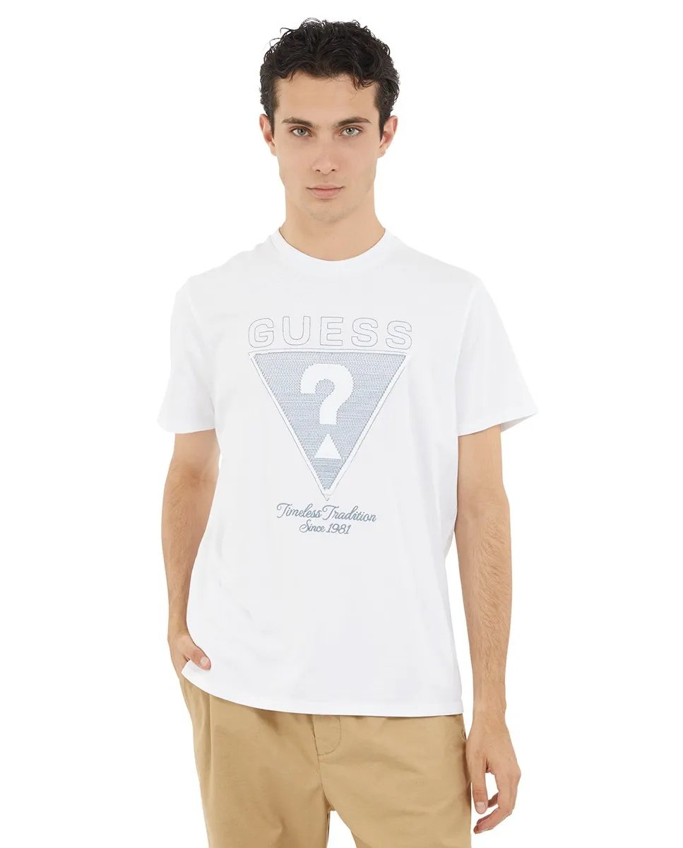 

Мужская футболка с коротким рукавом Guess, белый