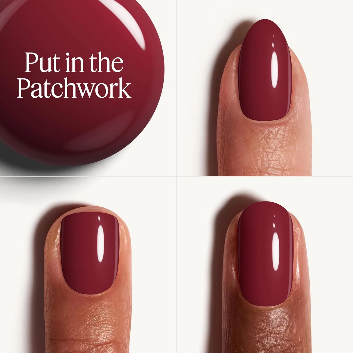 Лак для ногтей essie gel couture «No. 550 put in the patchwork» Essie, Red — фото 3
