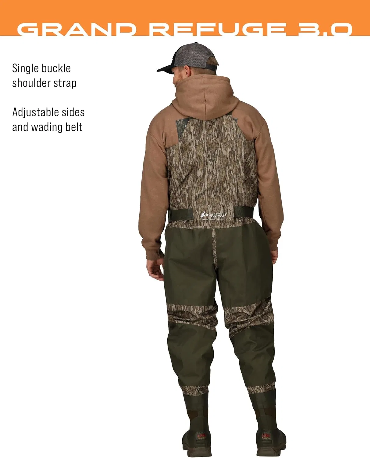 Сапоги водонепроницаемые FROGG TOGGS, Realtree Max-5 — фото 3