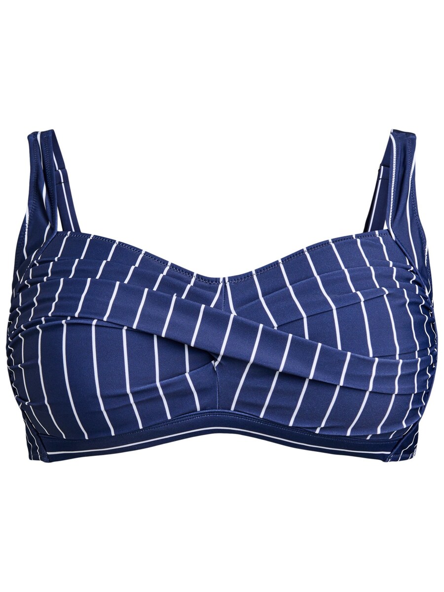 

Топ бикини без косточек Swim by Zizzi Stella, темно-синий