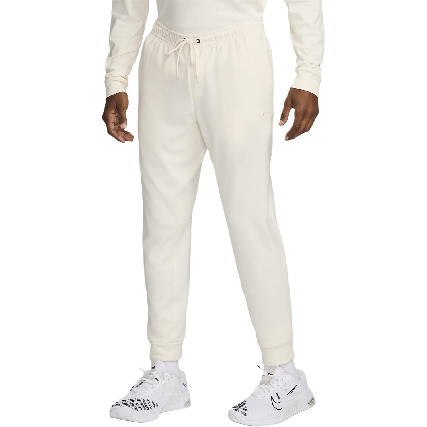 

Штаны мужские трикотажные Primary Knit Light Ivory White Nike, слоновая кость