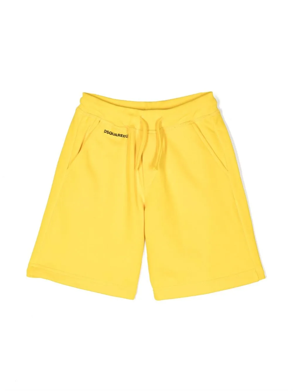

Спортивные шорты с логотипом DSQUARED2 KIDS, желтый