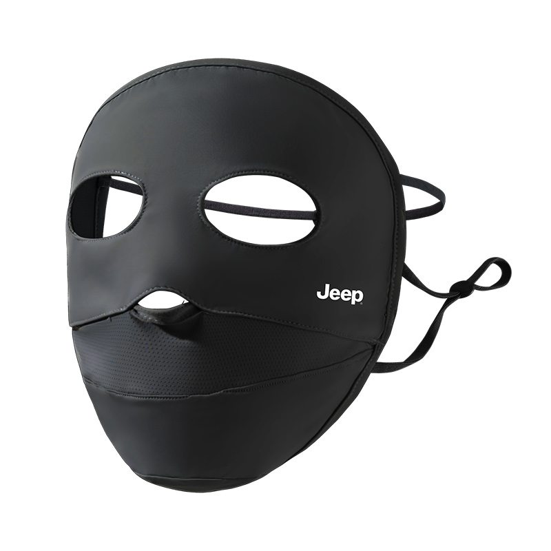 

Тонкая солнцезащитная маска Unisex Jeep, cloud charcoal черный[breathable hole design]