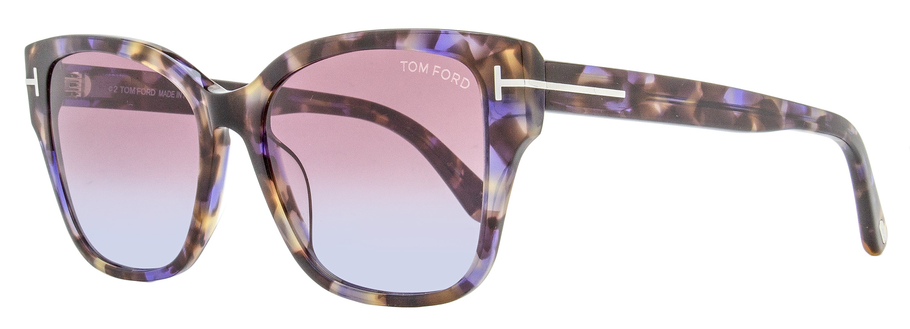 

Солнцезащитные очки Tom Ford Elsa женские TF1108 55Z Фиолетовый Гавана 55 мм