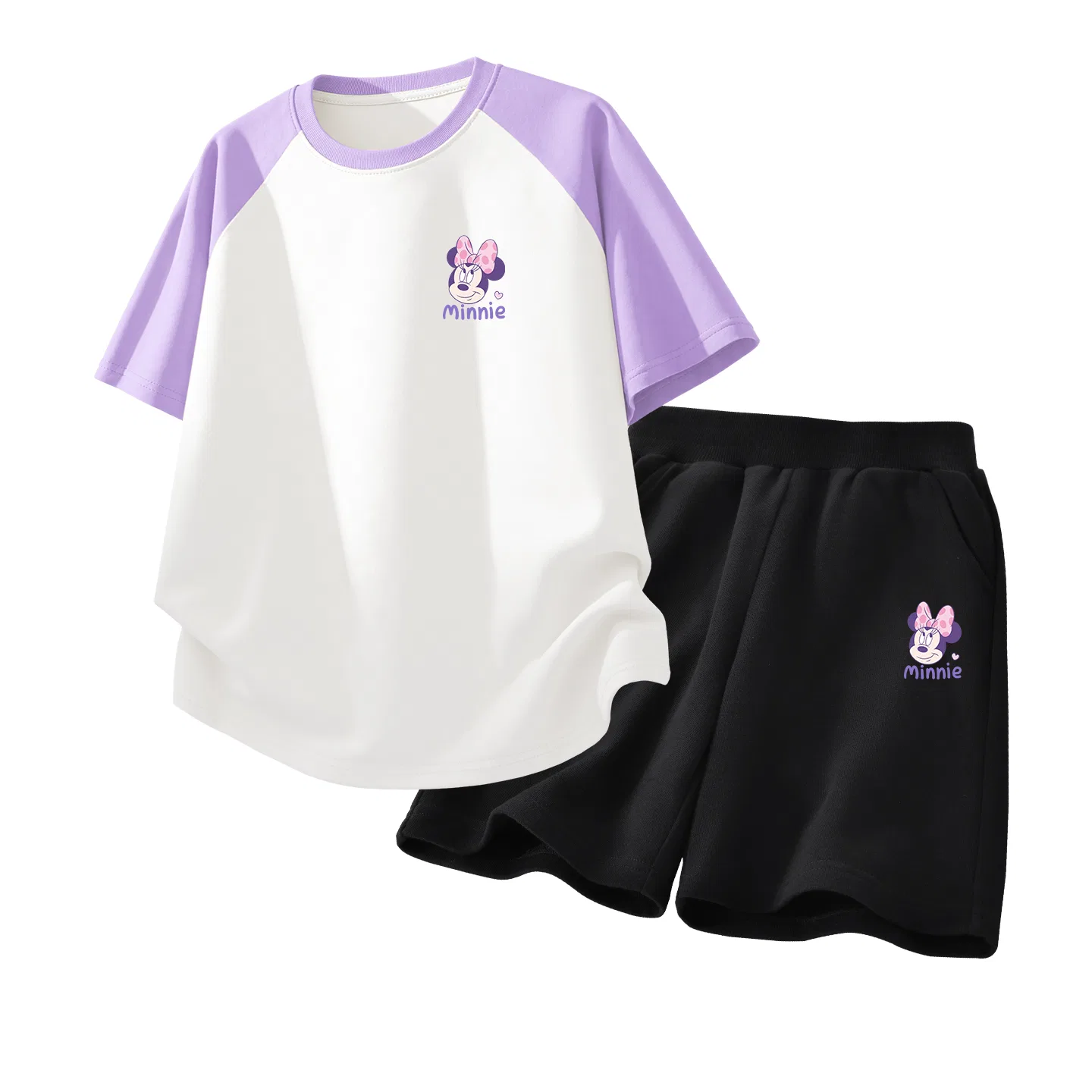 Спортивный костюм из 2 предметов Disney Casual Sportswear фиолетово-белый