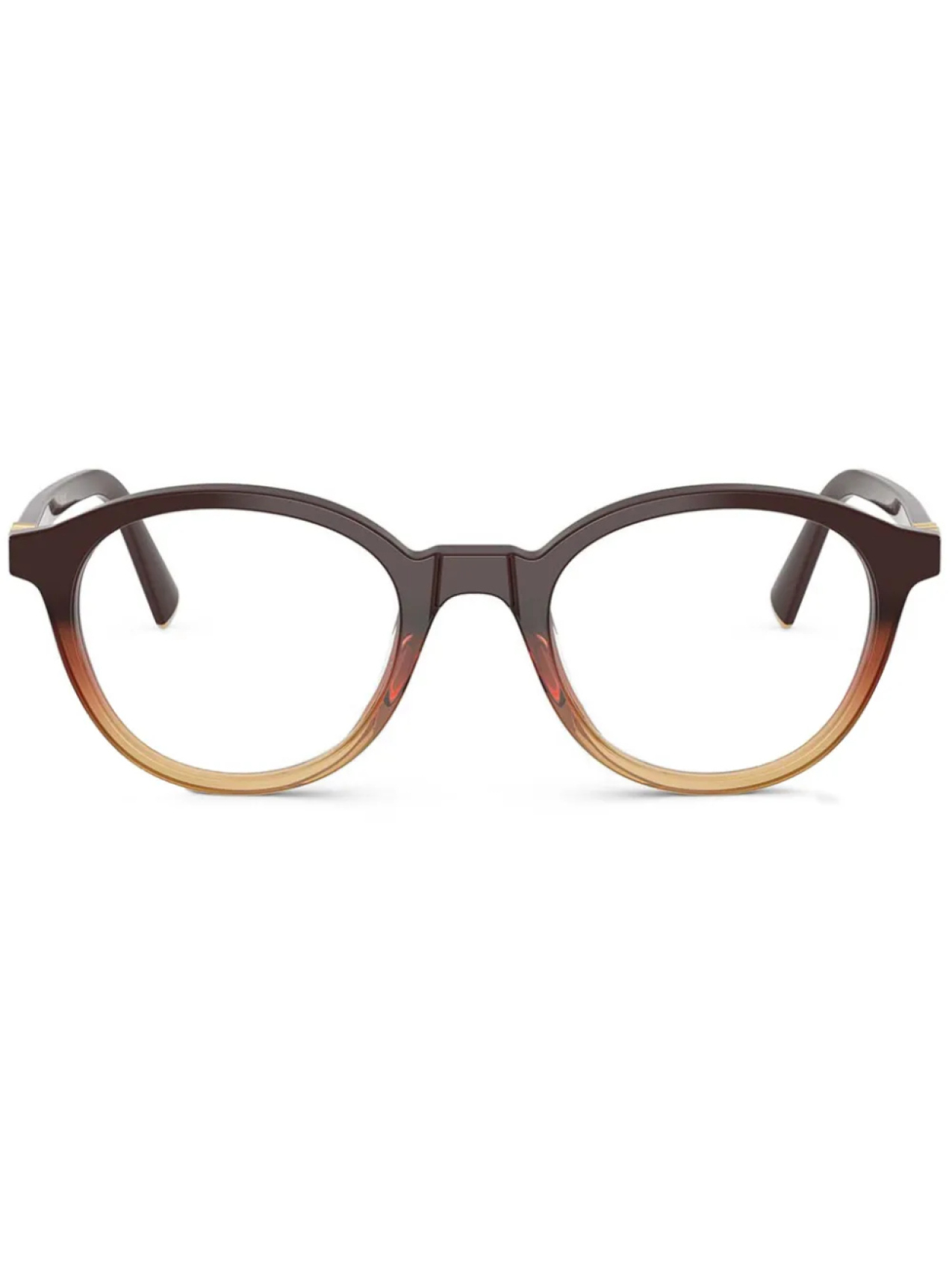 

Miu Miu Eyewear очки в круглой оправе, коричневый