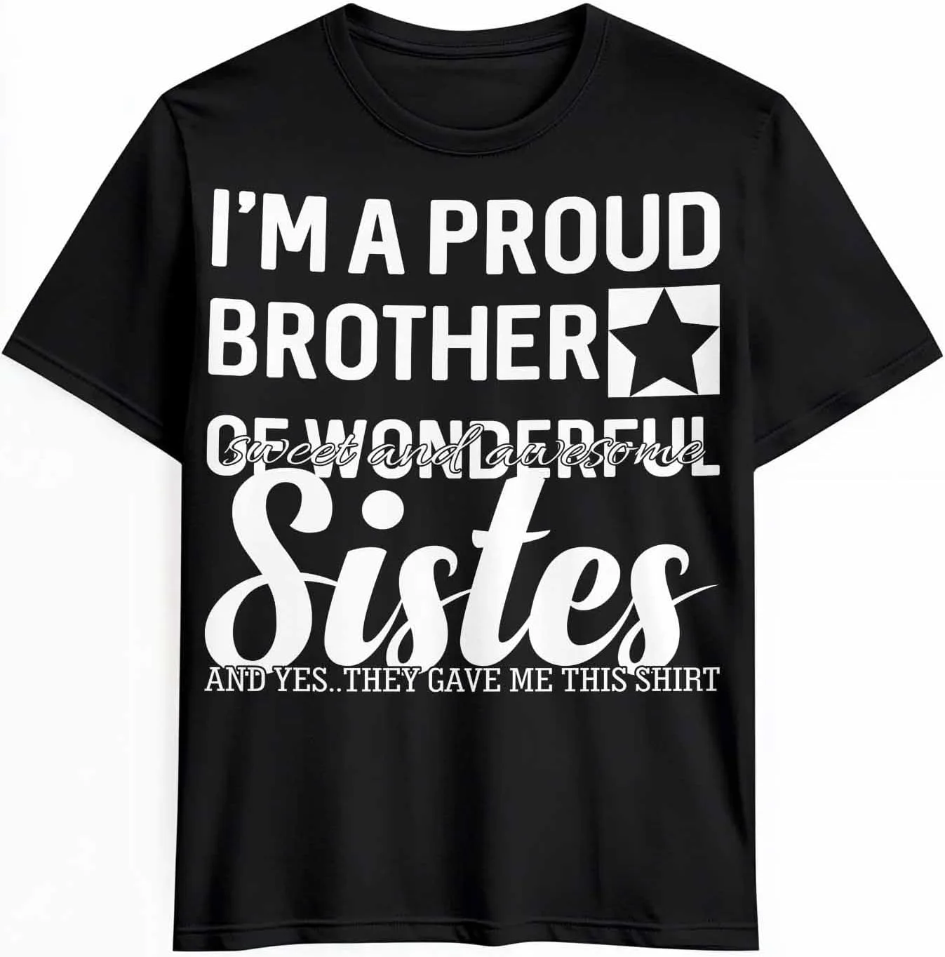 

Мужская футболка с принтом Family Graphic Tees CosyBright